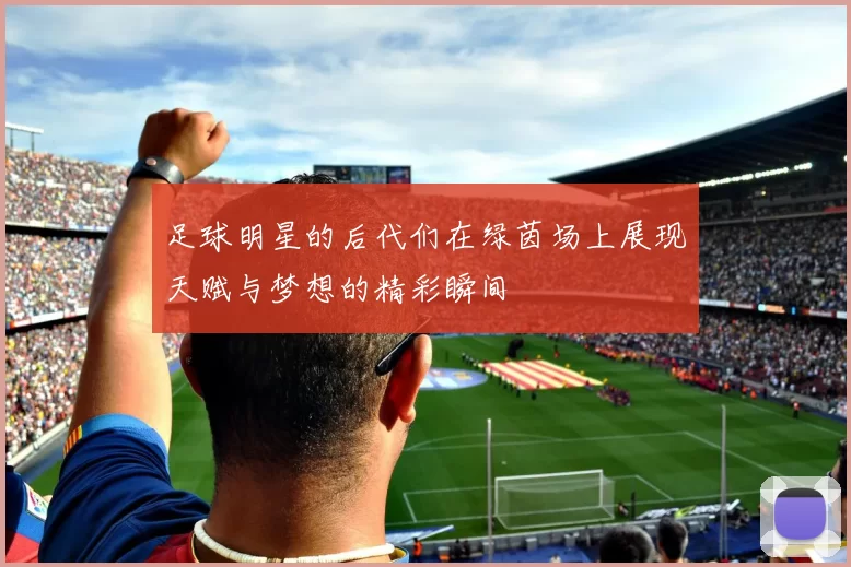 足球明星的后代们在绿茵场上展现天赋与梦想的精彩瞬间